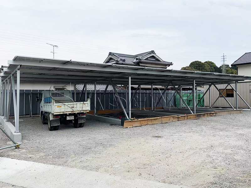 Japan Solar Carport Project 33.3KW