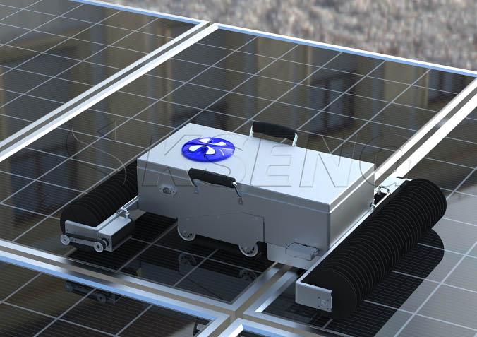 solar panel cleaning robot
